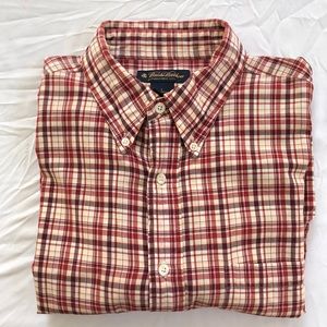 Brooks Brothers cotton short sleeve shirt size L